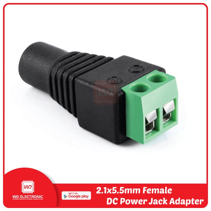 Jack DC Power Male Female Jack 2.1x5.5mm Jack DC Power