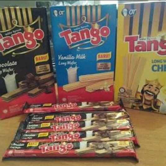 

Wafer-Biskuit- Tango Wafer 7,8 Grm - Coklat -Biskuit-Wafer.