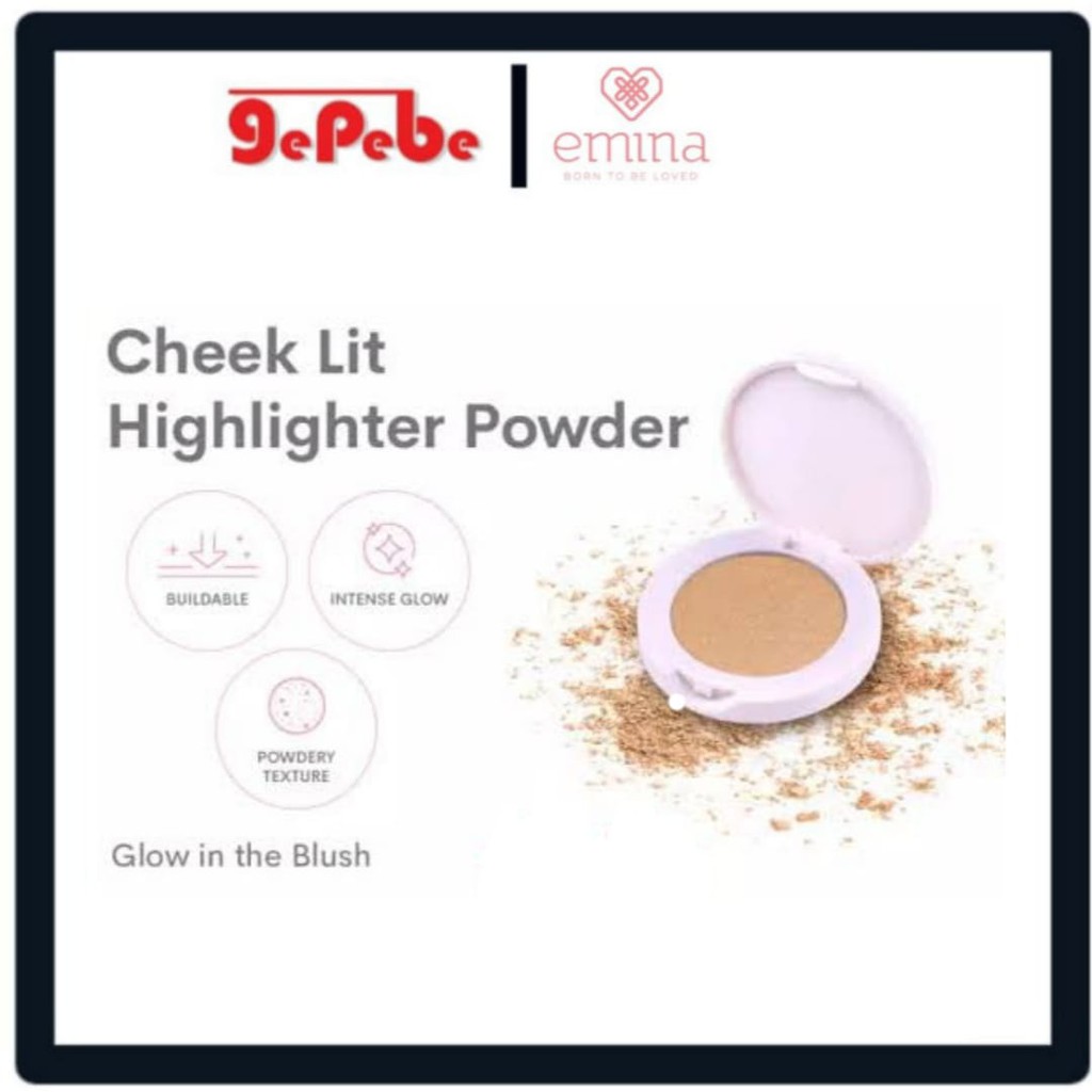 Emina Cheeklit Highlighter Powder NudeSparkle