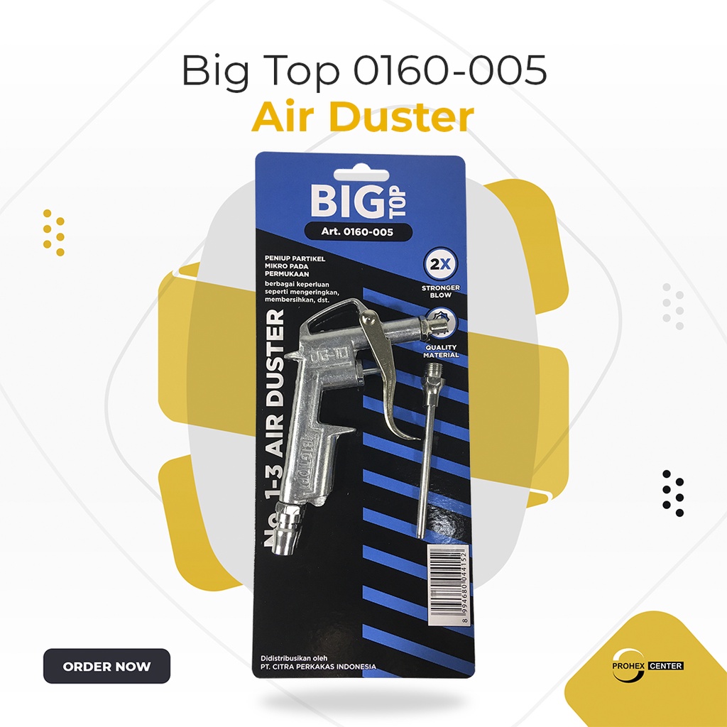 Big Top Air Duster DG10 Semprot Angin Debu Air Blow Gun Sprayer Angin