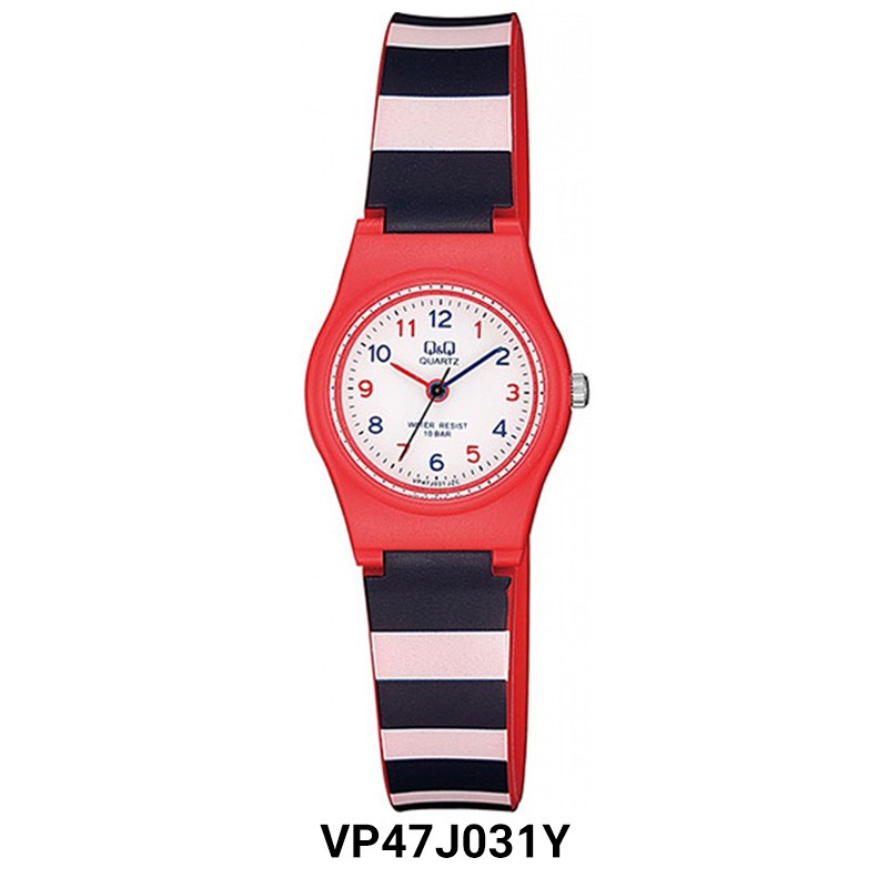 QQ Q&amp;Q QNQ Analog Original Watch Jam Tangan Wanita VP47J029 - 038 Anti Air Ori SERIES