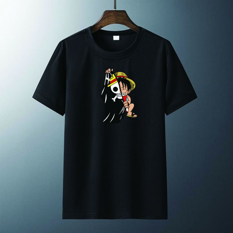 Kaos pria distro baju kaos pria wanita luffy baju atasan pria dan wanita dewasa distro original premium