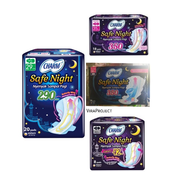 CHARM SAFE NIGHT PEMBALUT WANITA