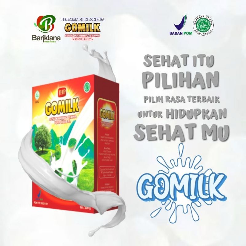 

GOMILK, susu kambing etawa