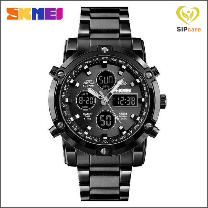 SKMEI Jam Tangan Kasual Digital Analog Pria - 1389