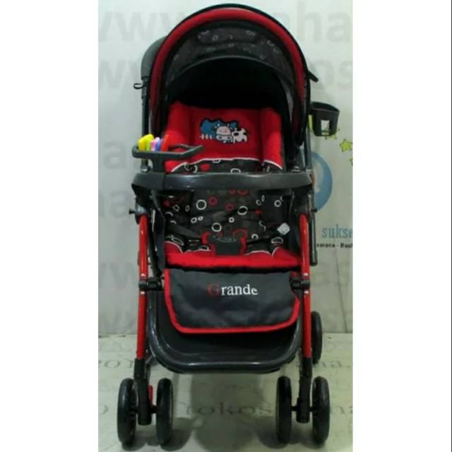 Baby stoller Pliko Grande 4 in 1 seri 268r , kereta dorong bayi pliko grande