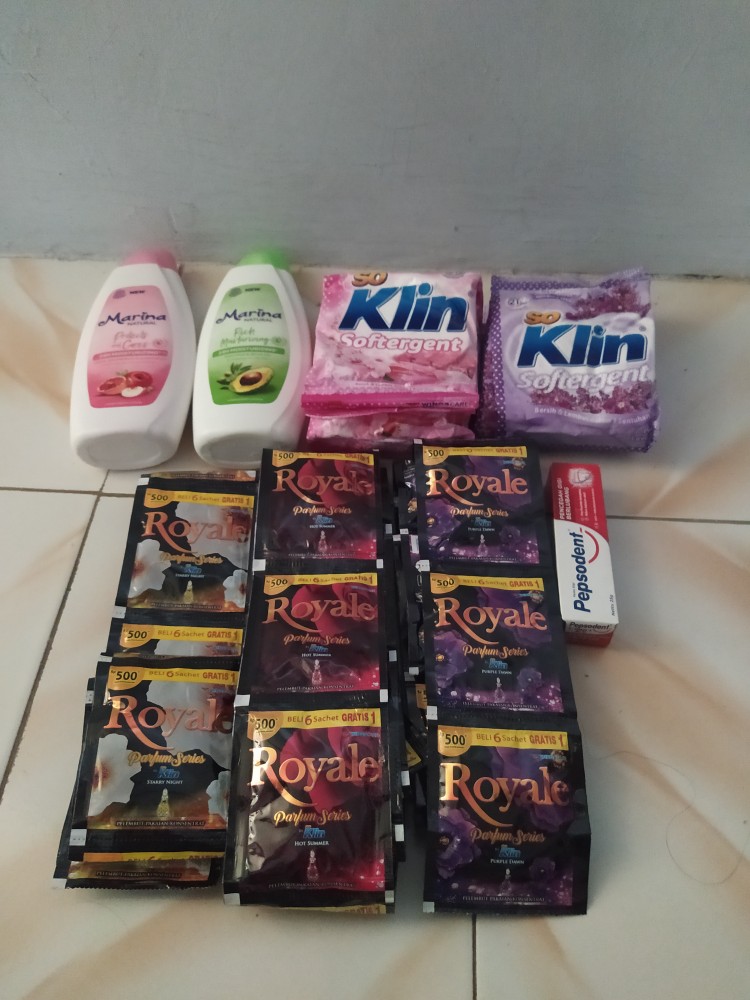 Soklin Kemasan Renceng (6 Pcs @ 50gr)