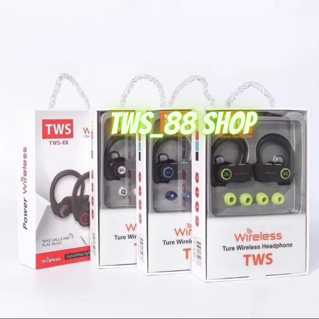 (TWS) Headset Bluetooth Stereo Headphone TWS-X8