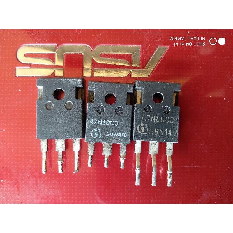 mosfet 47n60 ori cabutan 47A