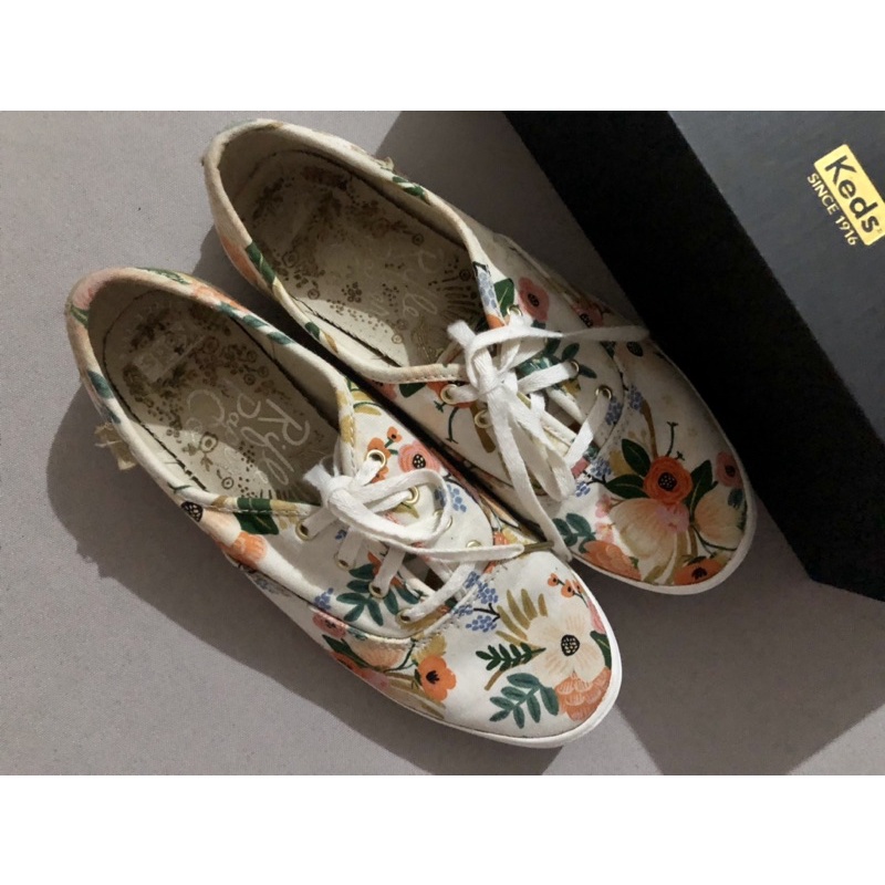 Preloved Keds Champion Rifle Paper Lively Floral