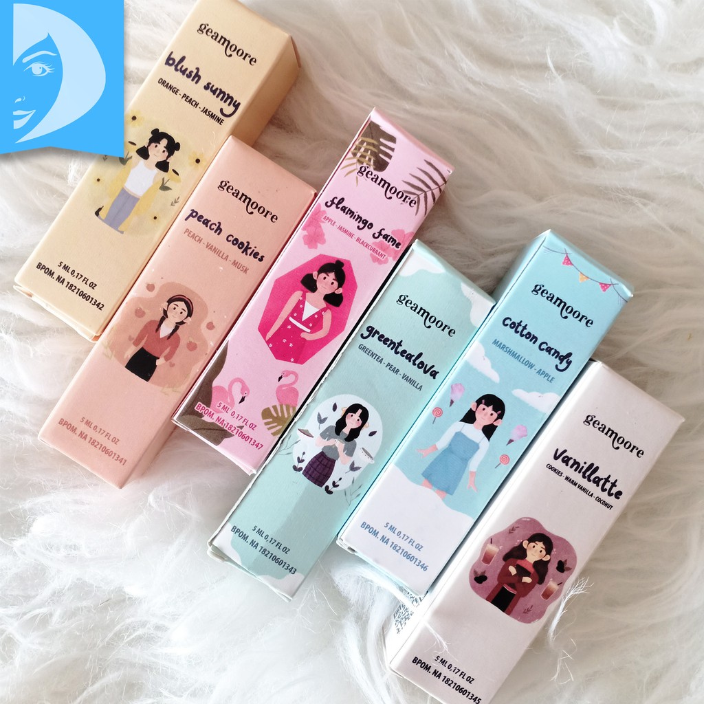 Parfum Geamoore Tahan Lama BPOM / Geamoore Parfume Roll On / Parfum Geamore