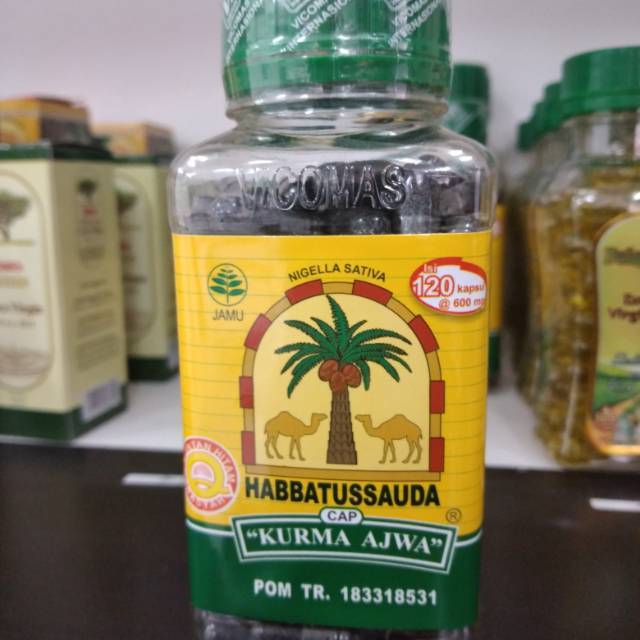 HABBATUSSAUDA KURMA AJWA 120 kapsul