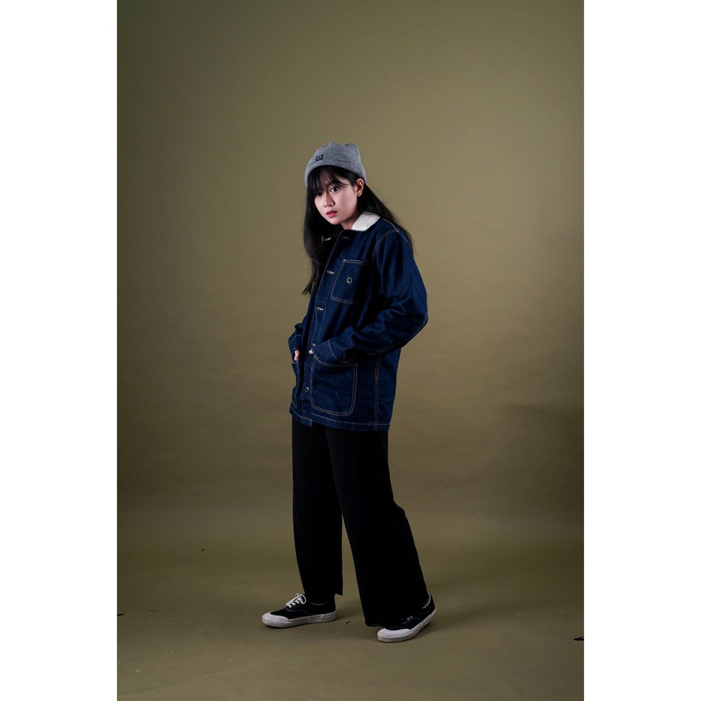 APART LEGION SHERPA DENIM JACKET