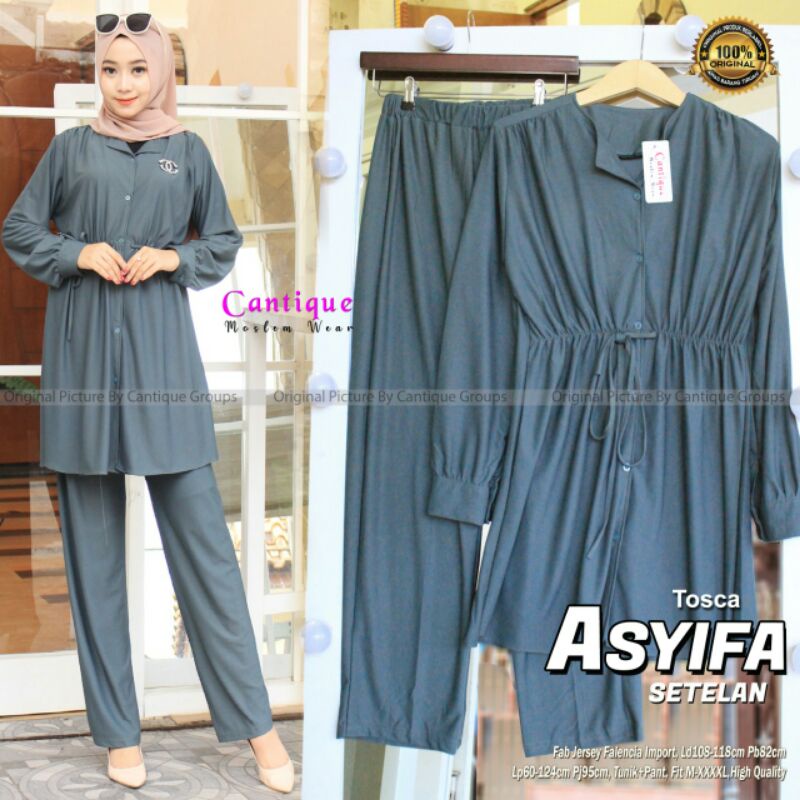 ASYIFA SET - KENITA EKSJU SET II ORI BY CANTIQUE