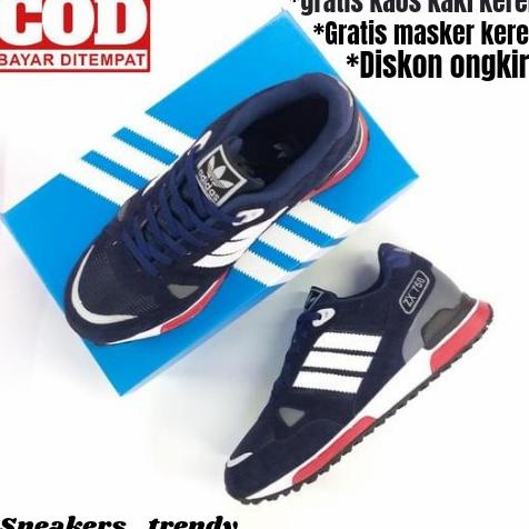 Sepatu Keren Adidas New Zx 750 Navy Red