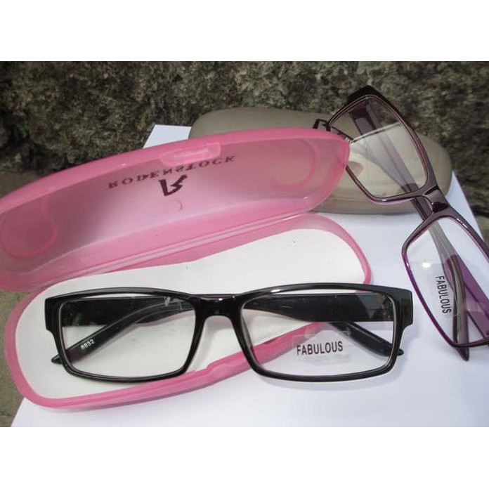 Kacamata Bening / Clear / Netral Gaya / Fashion / Acara Pria Wanita