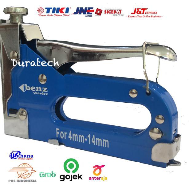 

Ⓝaid⋆ *COOE* Staples Gun Tacker Benz Werkz 3in1/ Alat Steples Tembak Hekter Stapler ❊