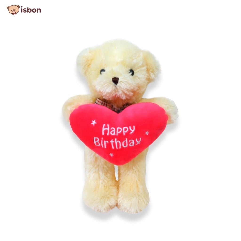 Boneka Beruang Teddy Bear Nad With Bantal Love Hati Bahan Premium Cocok Untuk Hadiah Istana Boneka
