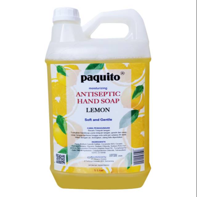 Hand Antiseptik Paquito 5L BPOM termurah!!