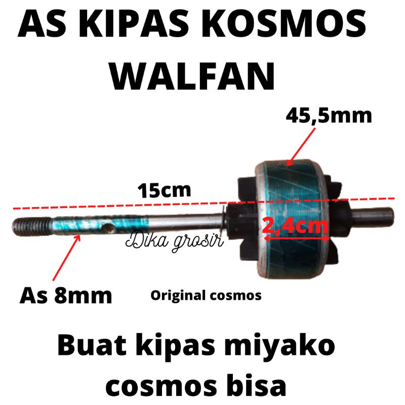 AS ROTOR KIPAS WALFAN KOSMOS KIPAS TEMBOK