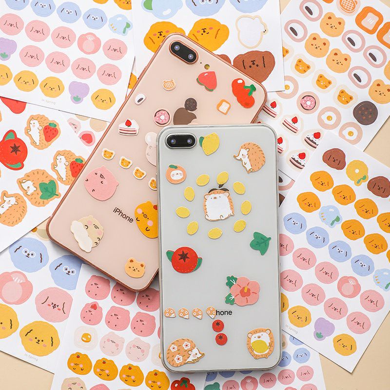 

[ 1 LEMBAR ] STICKER DECORATIVE JOURNAL SCRAPBOOK STICKER DECO PHOTOCARD STIKER HIAS PHONE STIKER JOURNAL