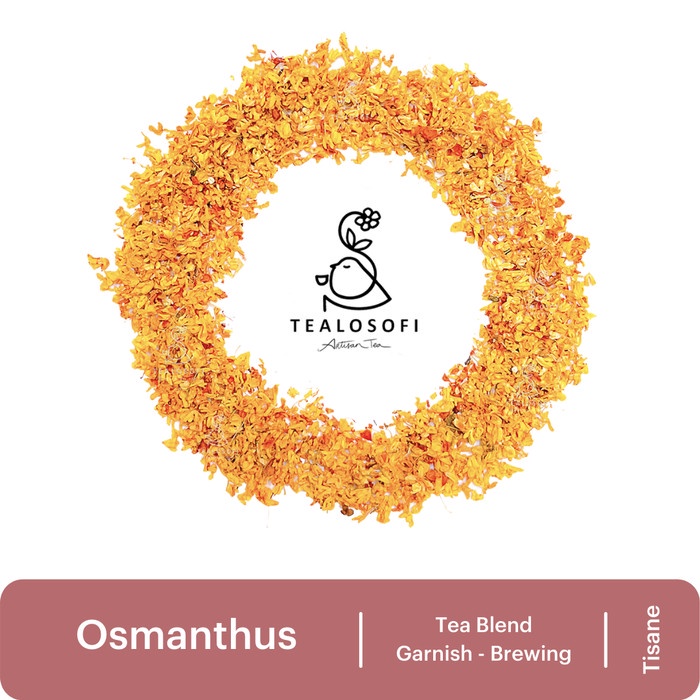 

TEH-DAUN- OSMANTHUS FLOWER 10G PREMIUM SWEET ORGANIC BUNGA OSMANTHUS TEA TISANE -DAUN-TEH.