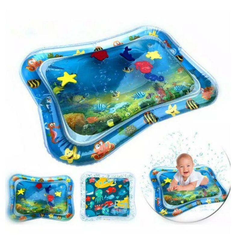 Matras bayi /mainan anak Baby Kids Water Play Mat playmat  Mainan edukatif