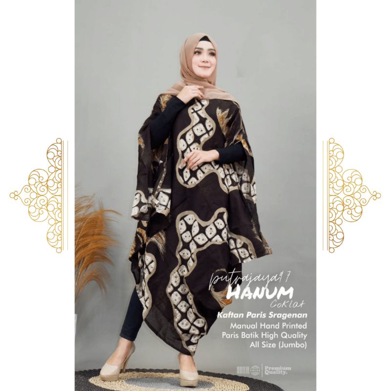 Kaftan Kondangan Kaftan Wanita Batik Modern Premium Jumbo Dress Kaftan Rayon Premium 23