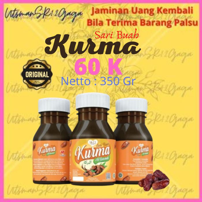 

SARI BUAH KURMA SR12 100% KURMA ASLI ARAB KUALITAS PREMIUM TANPA GULA