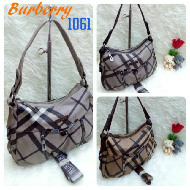 Tas wanita sling bag Burberry 1061 selempang wanita