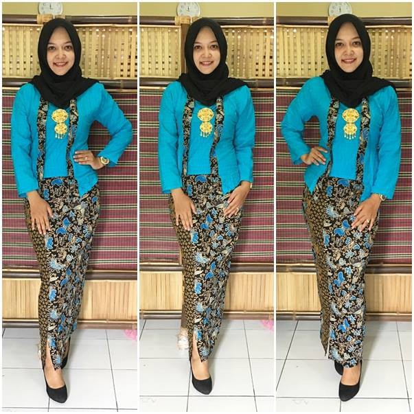 Setelan batik kebaya GB 253 all color