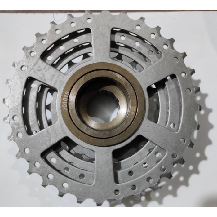 Sprocket/ Freewheel Sepeda 8 speed 13-32T model Drat ulir