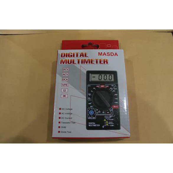 Terbaru Multitester Digital Masda Dt830D/ Tester Digital