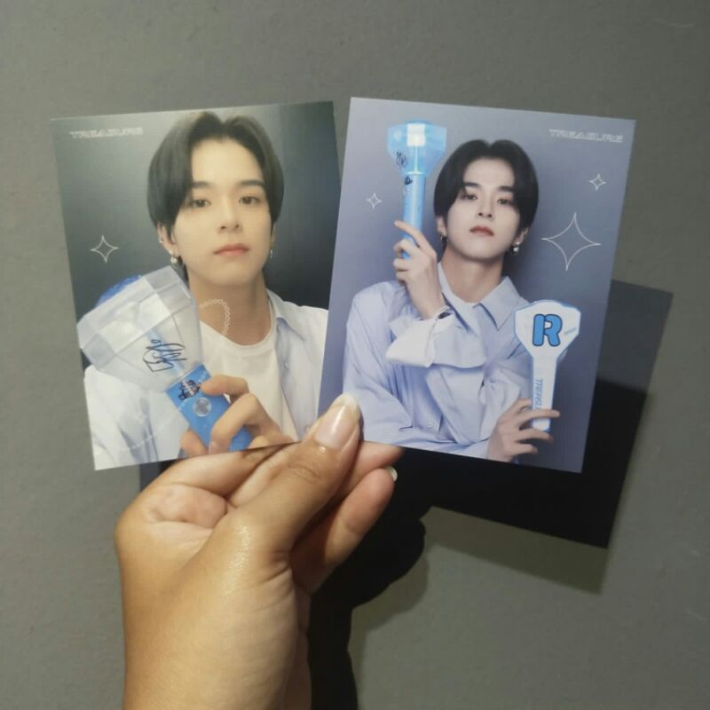 BENEFIT TREASURE LIGHTSTICK YGPLACE INSADONG TEULIGHT POB OFFICIAL PHOTOCARD ASAHI