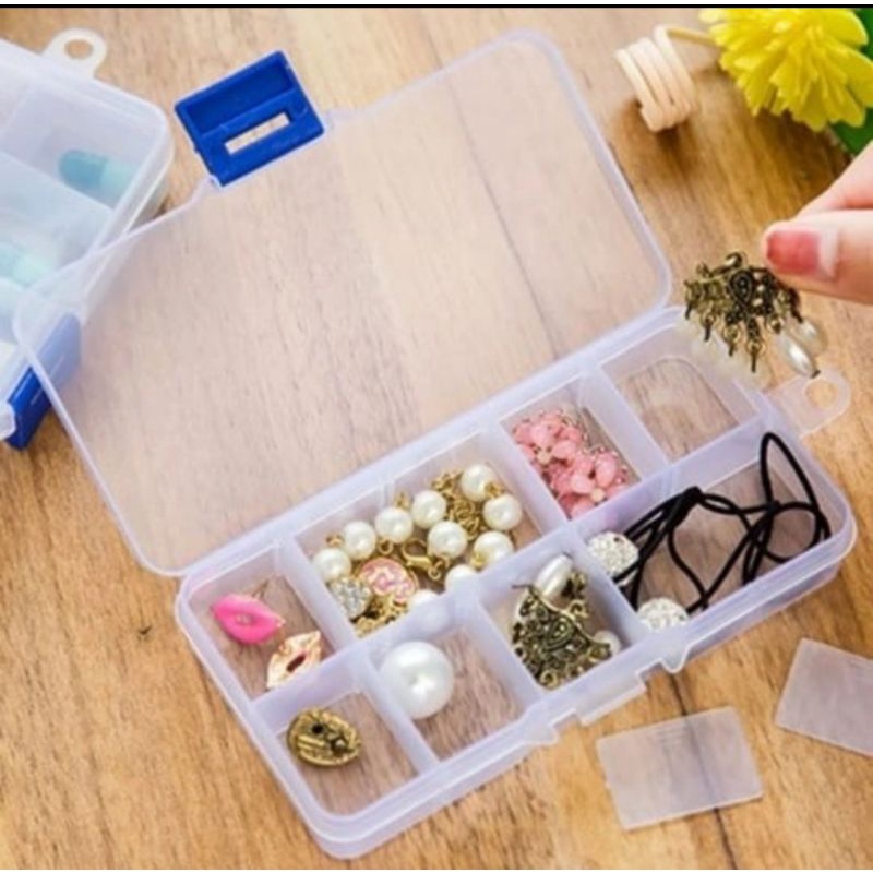 Kotak Obat Plastik Kecil Kotak Box Tempat Assesories