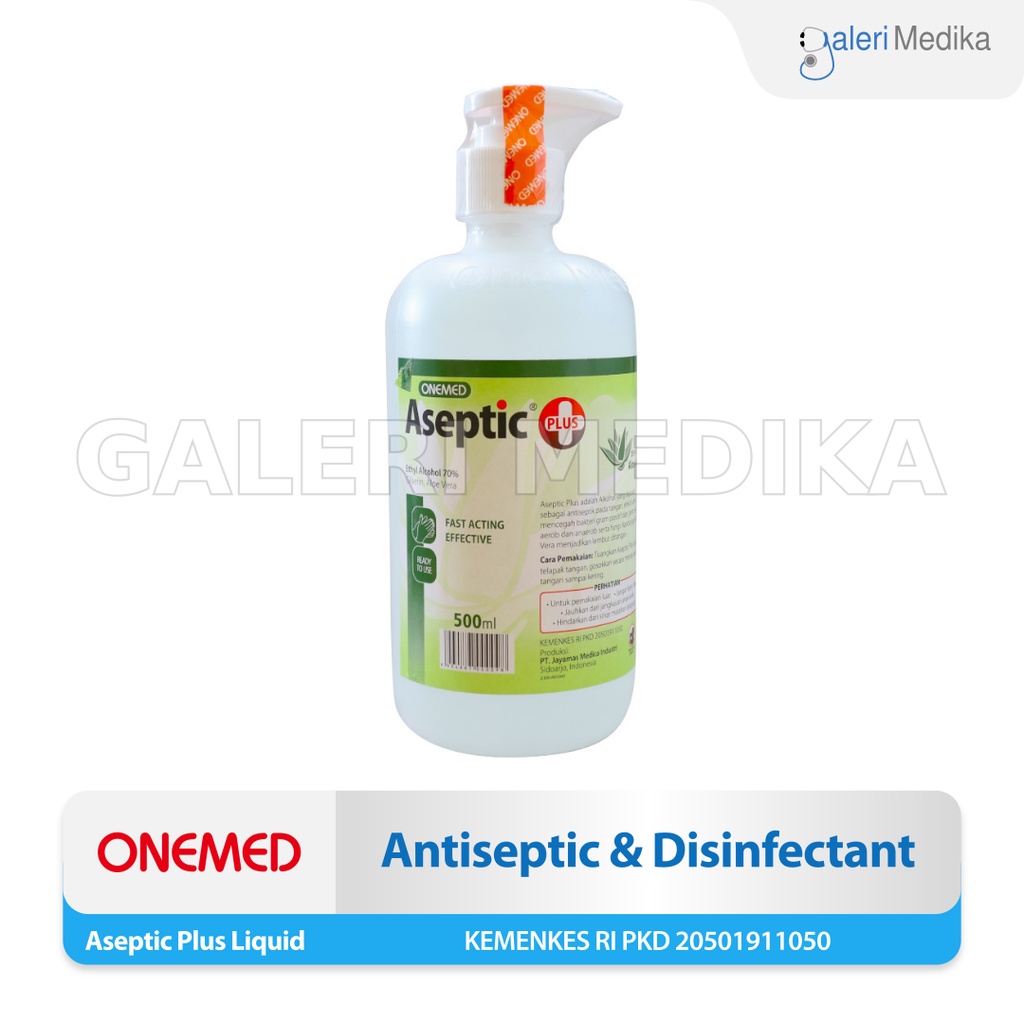 Onemed Aseptic Plus 500 ml - Hand Sanitizer Cair