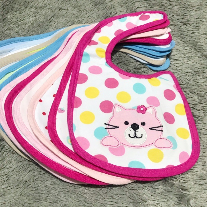 Slaber Bayi / Tatak Iler Bayi Waterproof Motif Cute