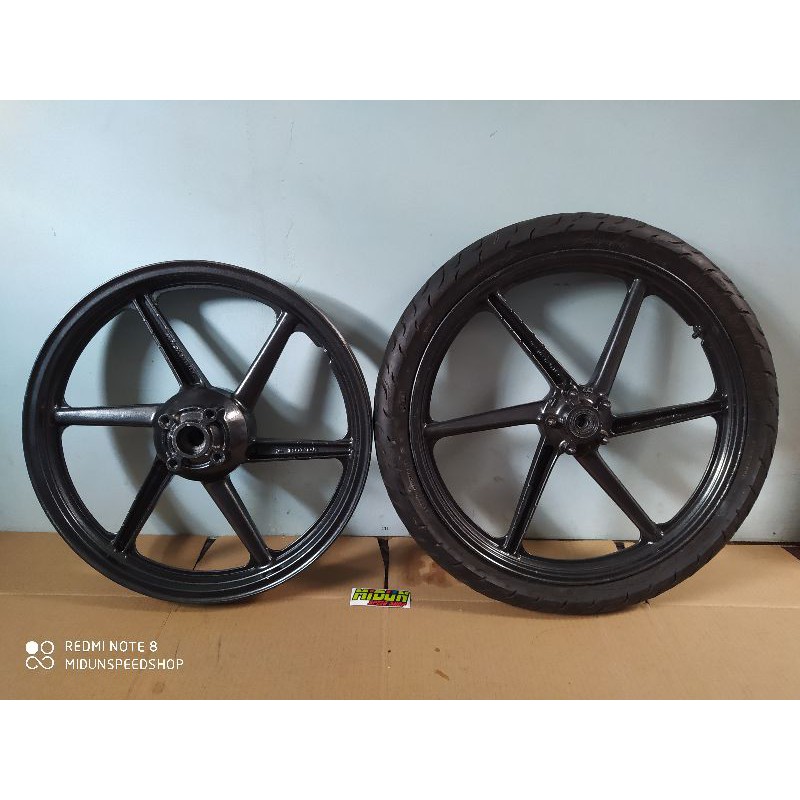 Velg ori Sonic 125 RS Super Thailand Pnp Sonic 150 Supra x125 Fi Helm in Gtr 150 Blade 125