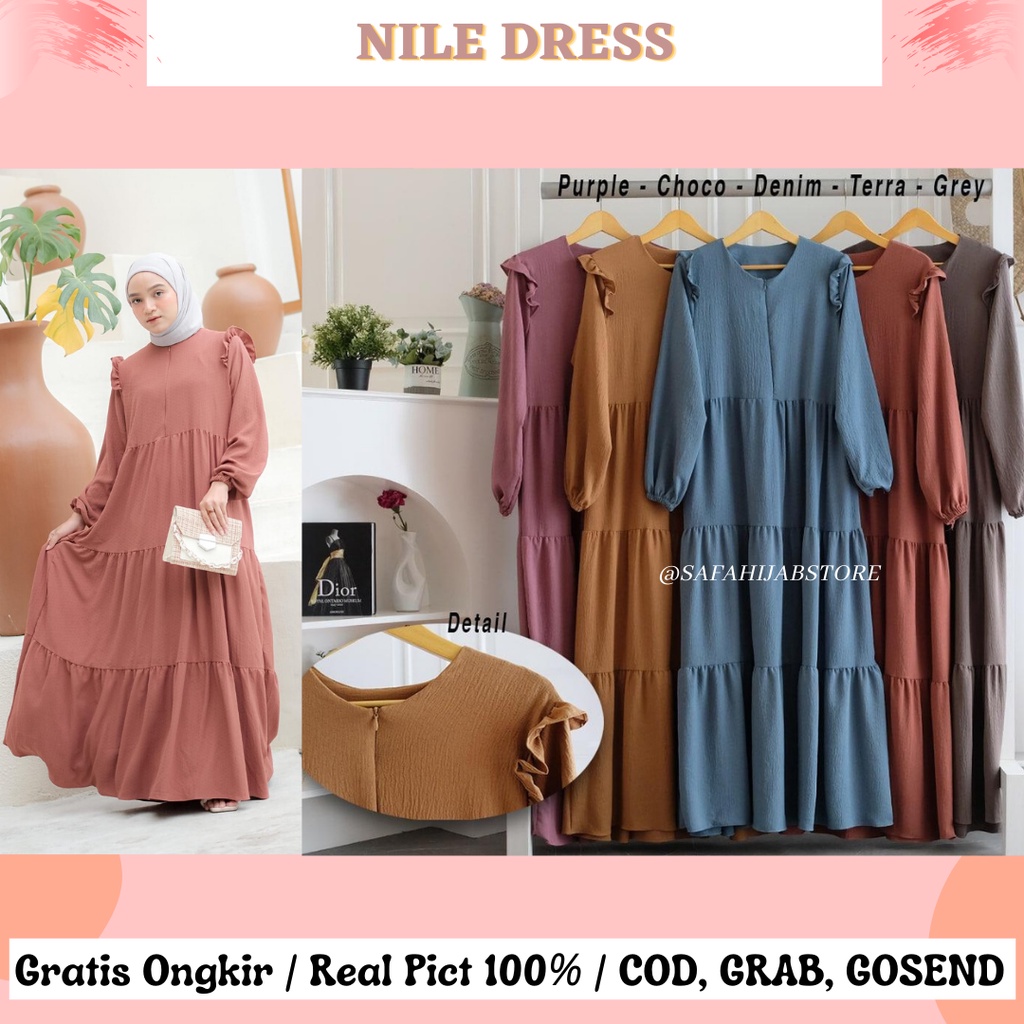 NILE DRESS / DRESS KONDANGAN / DRESS PESTA