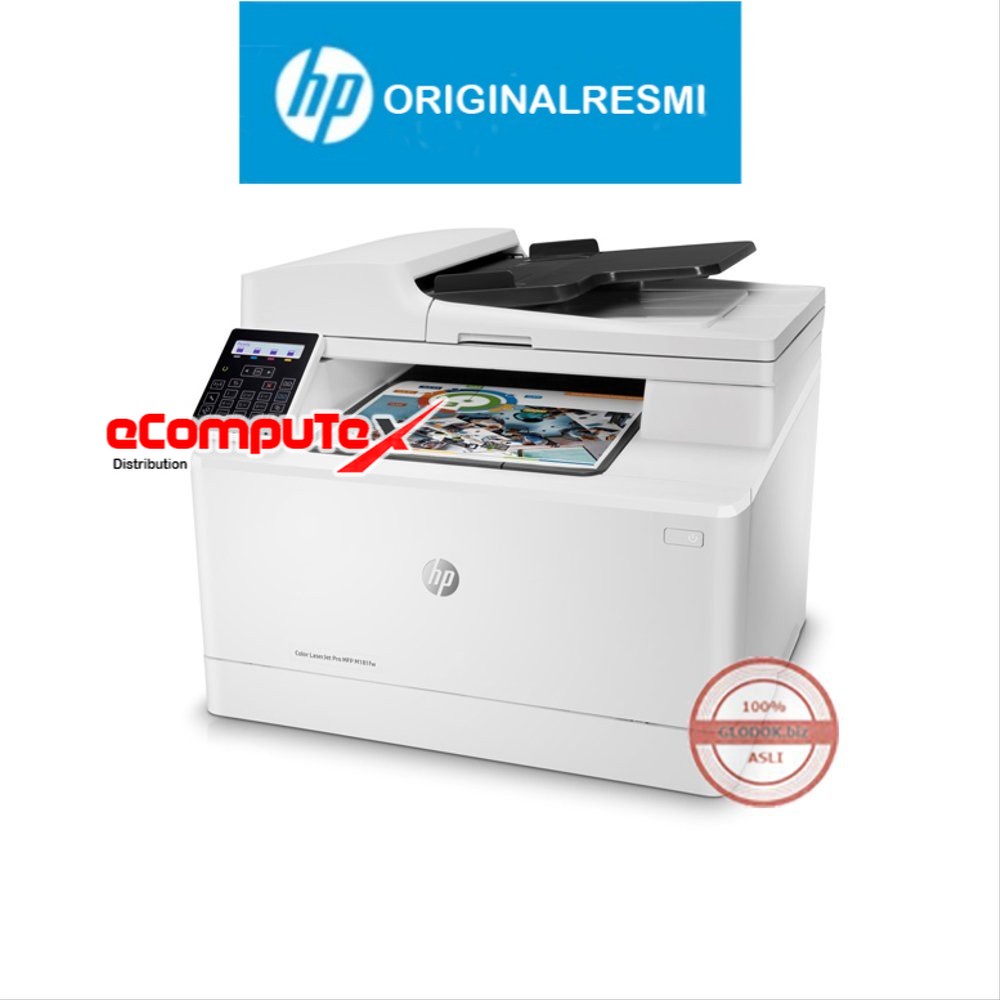 PRINTER HP LASERJET   M181FW ALL IN ONE   WIRELESS / HP LASER JET M   181FW / M 181 FW AIO PRINT   SCAN COPY FAX WIFI RESMI