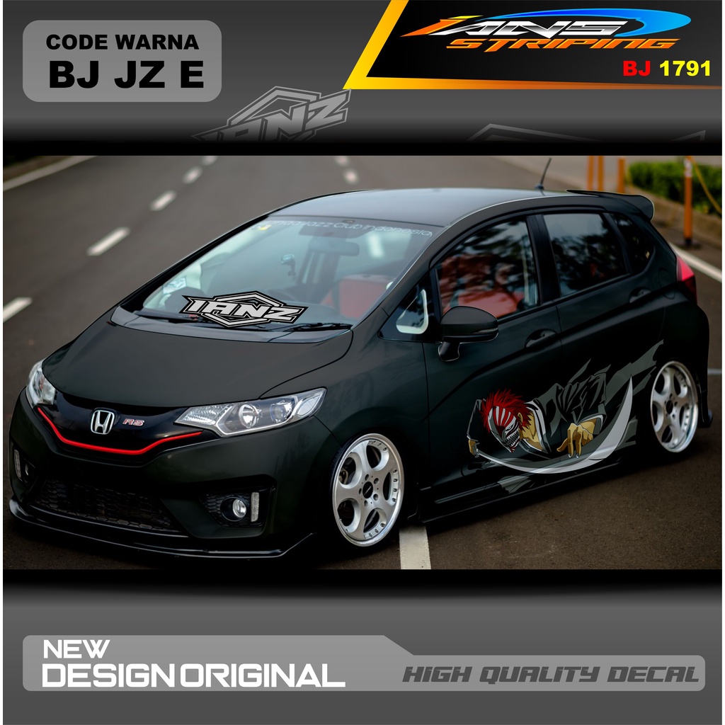 STICKER DECAL MOBIL HONDA JAZZ MOBIL AGYA AYLA AVANZA DLL / STIKER VARIASI MOBIL / DECAL STIKER MOBIL