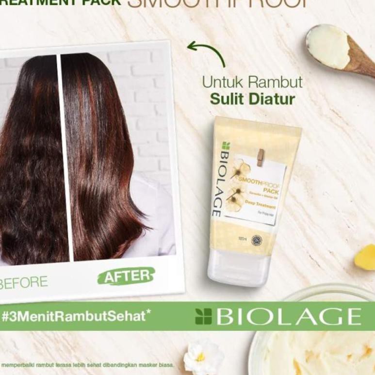 ❈ MATRIX DEEP TREATMENT PACK / RAMBUT INSTANT LURUS 100 ML ♢