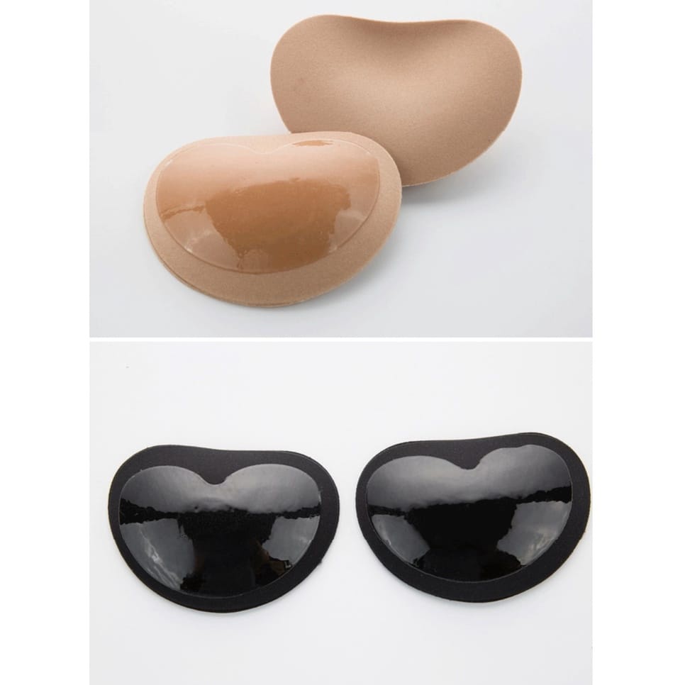 Busa bra sticky gel/ push up bra pad silikon with sticky gel
