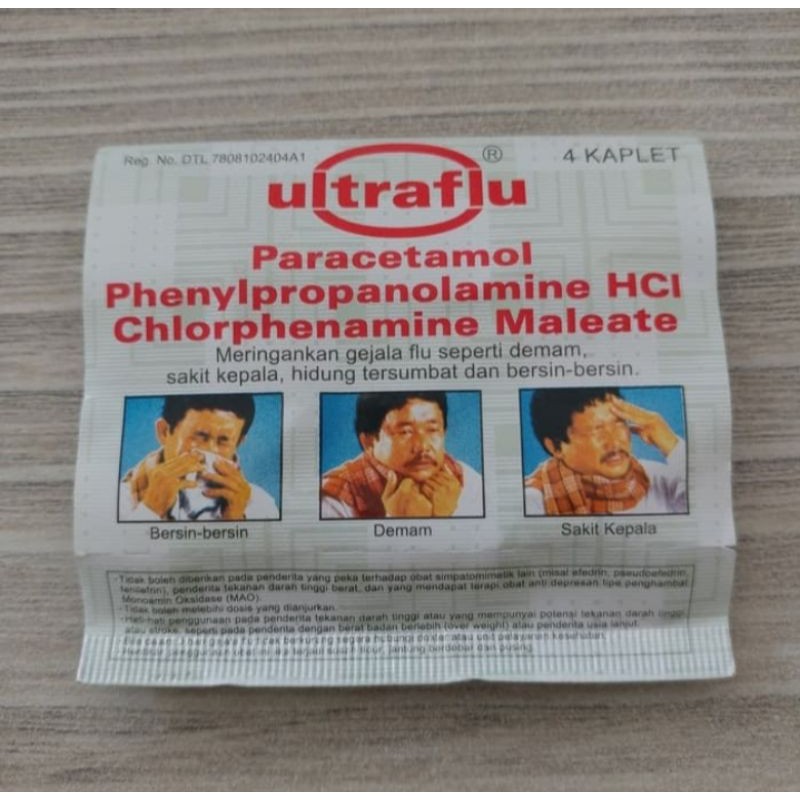 ULTRAFLU TABLET OBAT BATUK PILEK