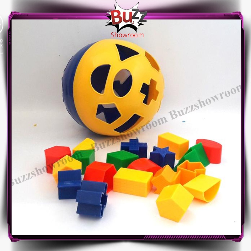 Puzzle Ball Sorting Puzzle Block Mainan Edukasi Anak Bola Pintar Warna