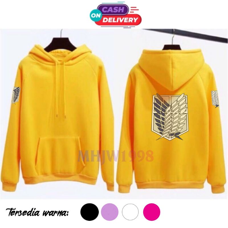 hoodie anak aot attack on titan/jaket anak aot attack on titan/sweater anak aot attack on titan