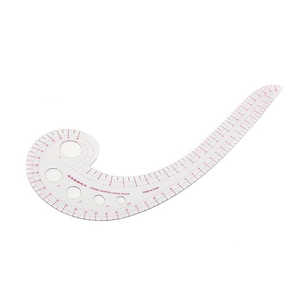 Lanfy French Curve Ruler Clothing Comma Shaped Pattern Making Untuk Dressmaking Tailor Grading Metric Desain Spline Plastik