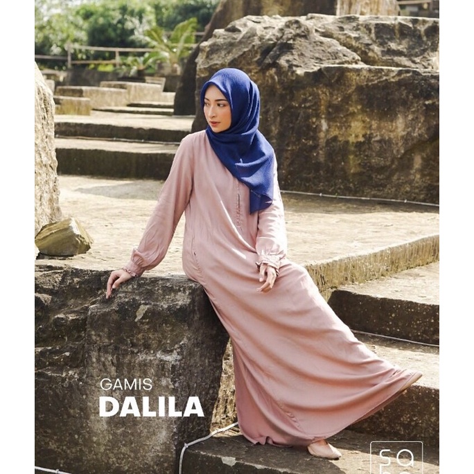 GAMIS POLOS REMAJA TERBARU GAMIS DALILA ELZATTA