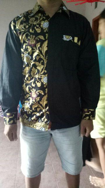 Kemeja Hem Batik Pria Mutiara Series