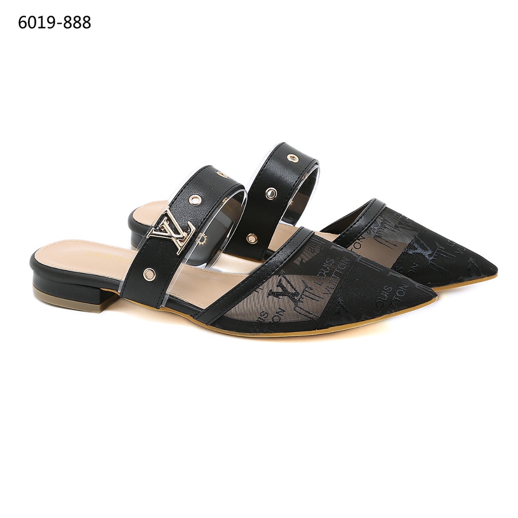 Flat Mule-Shoes #6019-888